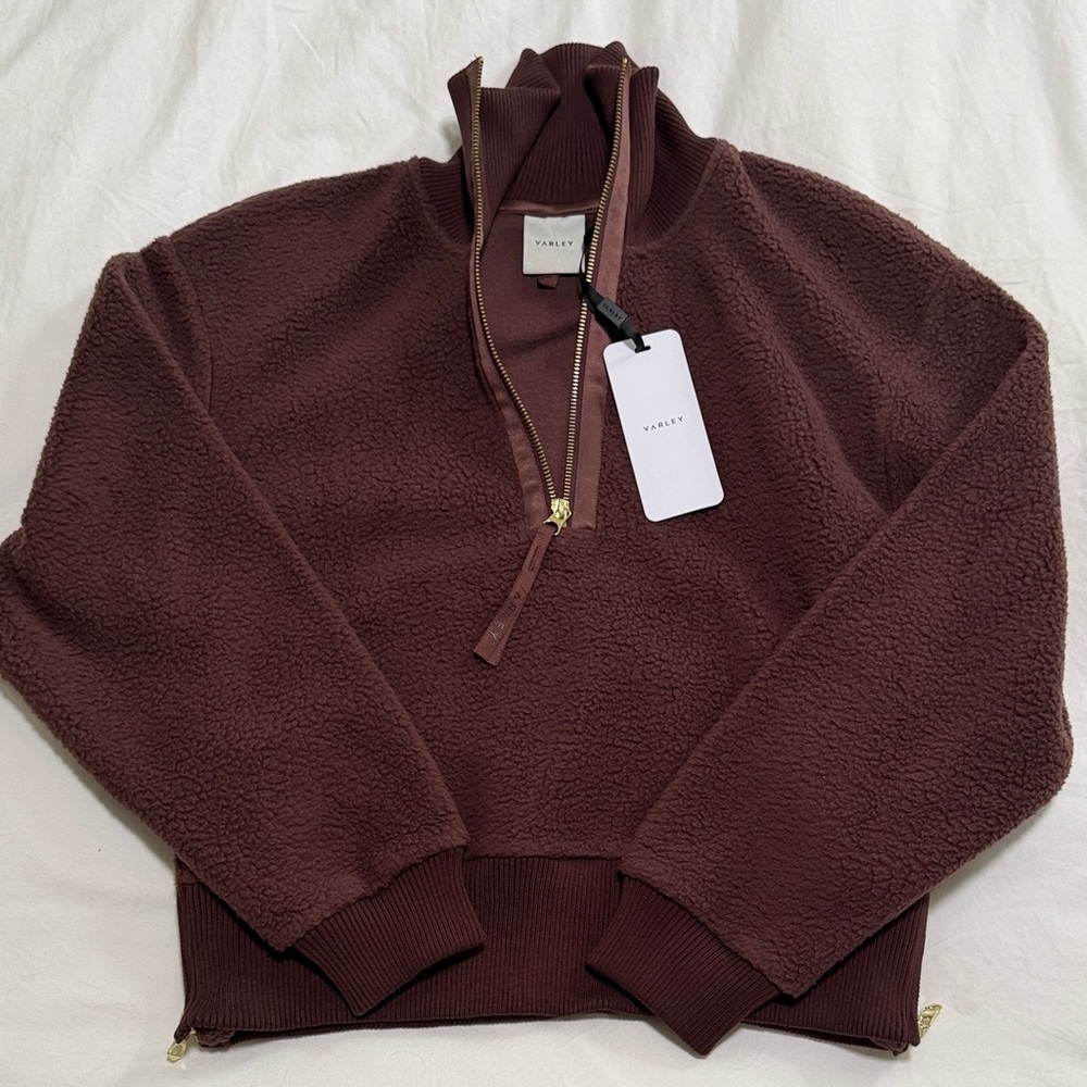 Varley Roselle Half Zip Fleece XS NWT